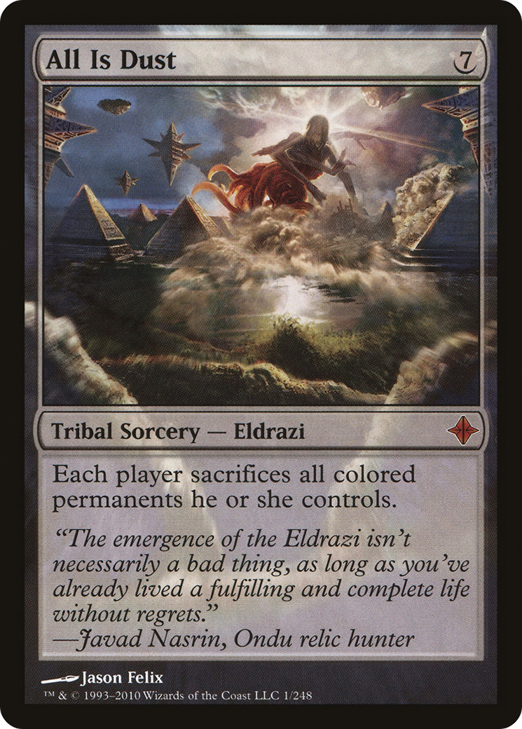 All Is Dust [Rise of the Eldrazi] - Trinity Hobby
