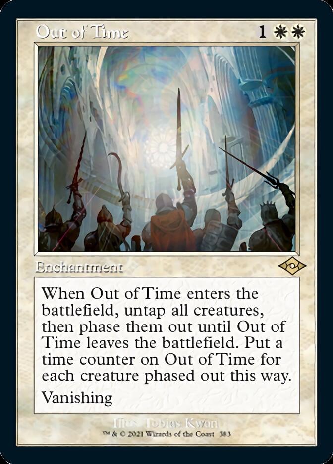 Out of Time (Retro Foil Etched) [Modern Horizons 2] - Trinity Hobby