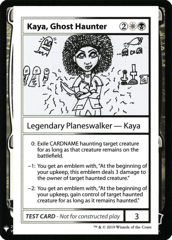 Kaya, Ghost Haunter [Mystery Booster Playtest Cards] - Trinity Hobby