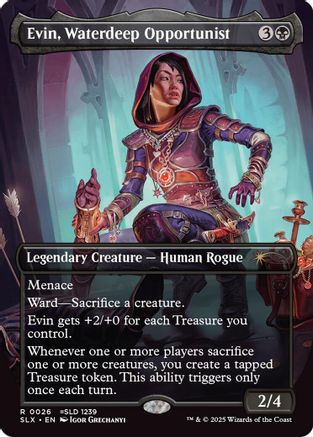 Evin, Waterdeep Opportunist (SLX-026) - [SLX Cards] - Trinity Hobby
