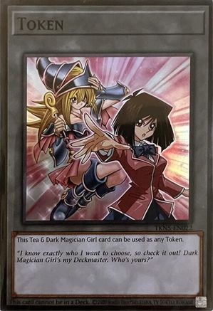 Token (Tea & Dark Magician Girl) [TKN5-EN022] Super Rare - Trinity Hobby