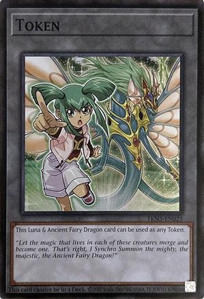 Token (Luna & Ancient Fairy Dragon) [TKN5-EN023] Super Rare - Trinity Hobby