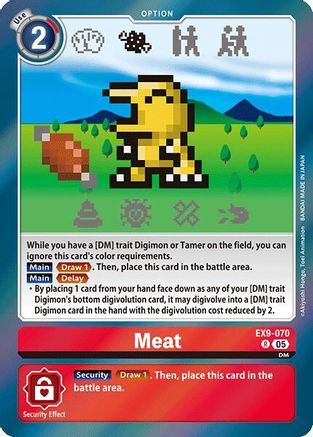 Meat (EX9-070) - [Versus Monsters] Foil - Trinity Hobby
