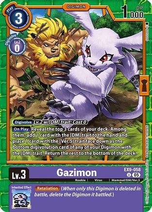 Gazimon (EX9-058) - [Versus Monsters] - Trinity Hobby