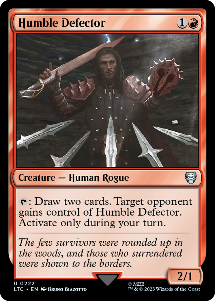 Humble Defector [The Lord of the Rings: Tales of Middle-Earth Commander] - Trinity Hobby