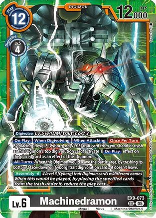 Machinedramon (EX9-073) - [Versus Monsters] Foil - Trinity Hobby