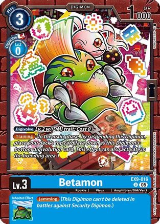 Betamon (EX9-016) - [Versus Monsters]
