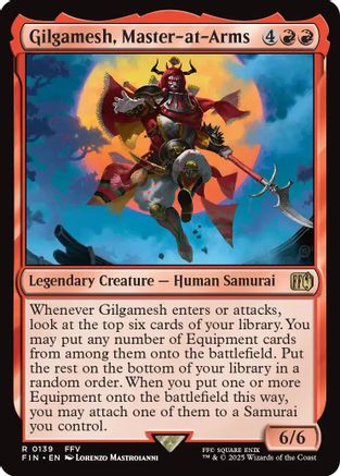 Gilgamesh, Master-at-Arms  [Foil]  (FIN-139) - [FINAL FANTASY] - Trinity Hobby