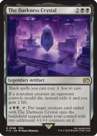 The Darkness Crystal  [Foil]  (FIN-096) - [FINAL FANTASY] - Trinity Hobby