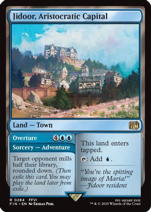Jidoor, Aristocratic Capital // Overture  [Foil]  (FIN-284) - [FINAL FANTASY] - Trinity Hobby