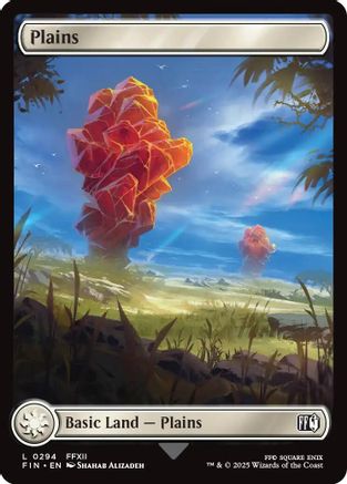 Plains  [Foil]  (FIN-294) - [FINAL FANTASY] - Trinity Hobby