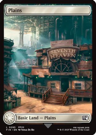 Plains  [Foil]  (FIN-295) - [FINAL FANTASY] - Trinity Hobby