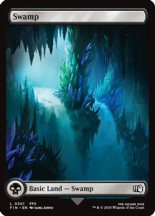 Swamp  [Foil]  (FIN-301) - [FINAL FANTASY] - Trinity Hobby