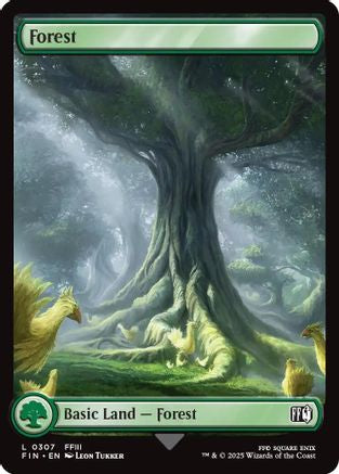 Forest  [Foil]  (FIN-307) - [FINAL FANTASY] - Trinity Hobby