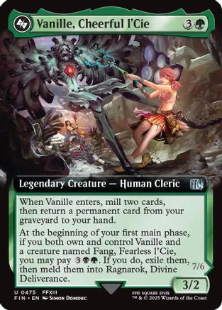 Vanille, Cheerful l'Cie (Extended Art)  (FIN-475) - [FINAL FANTASY]: (Extended Art) - Trinity Hobby