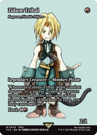 Zidane Tribal - Ragavan, Nimble Pilferer (Showcase)  [Foil]  (FCA-043) - [FINAL FANTASY: Through the Ages] - Trinity Hobby