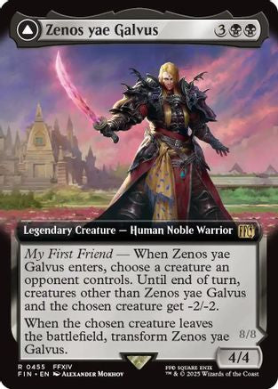 Zenos yae Galvus // Shinryu, Transcendent Rival  (FIN-455) - [FINAL FANTASY]: (Extended Art) - Trinity Hobby