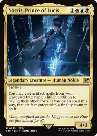 Noctis, Prince of Lucis  [Foil]  (FIN-235) - [FINAL FANTASY] - Trinity Hobby