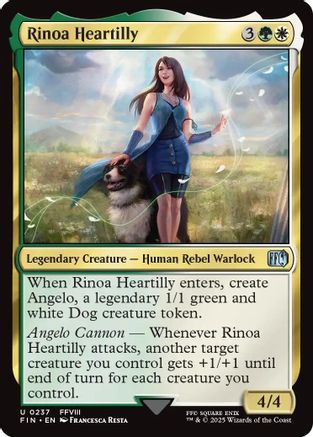 Rinoa Heartilly  [Foil]  (FIN-237) - [FINAL FANTASY] - Trinity Hobby