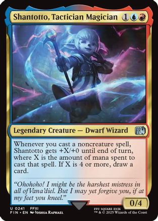 Shantotto, Tactician Magician  [Foil]  (FIN-241) - [FINAL FANTASY] - Trinity Hobby