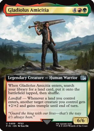 Gladiolus Amicitia  (FIN-489) - [FINAL FANTASY]: (Extended Art) - Trinity Hobby