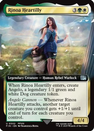 Rinoa Heartilly  (FIN-502) - [FINAL FANTASY]: (Extended Art) - Trinity Hobby