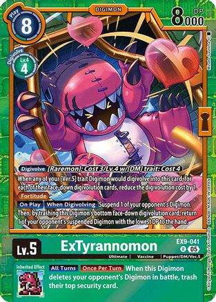 ExTyrannomon (EX9-041) - [Versus Monsters] Foil - Trinity Hobby