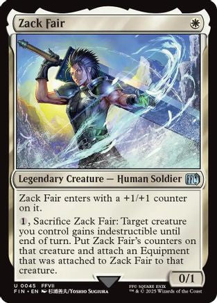 Zack Fair  (FIN-045) - [FINAL FANTASY] - Trinity Hobby