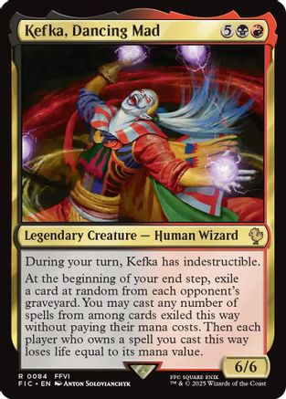 Kefka, Dancing Mad  (FIC-084) - [Commander: FINAL FANTASY] - Trinity Hobby
