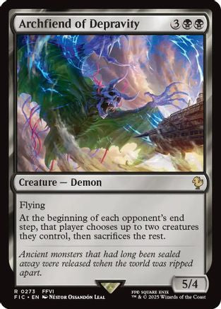 Archfiend of Depravity  (FIC-273) - [Commander: FINAL FANTASY] - Trinity Hobby