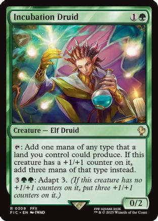 Incubation Druid  (FIC-309) - [Commander: FINAL FANTASY]