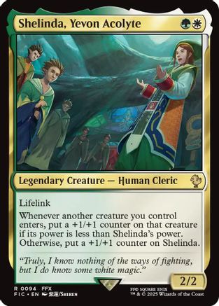 Shelinda, Yevon Acolyte  (FIC-094) - [Commander: FINAL FANTASY] - Trinity Hobby