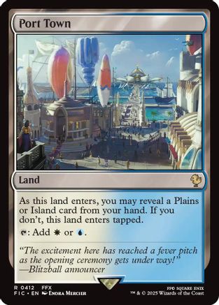 Port Town  (FIC-412) - [Commander: FINAL FANTASY] - Trinity Hobby