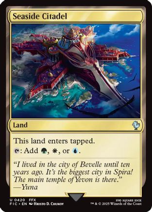 Seaside Citadel  (FIC-420) - [Commander: FINAL FANTASY] - Trinity Hobby