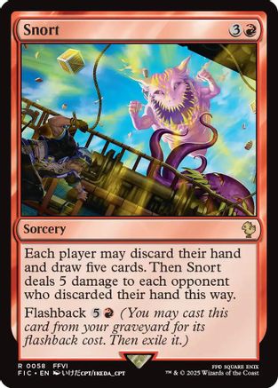 Snort  (FIC-058) - [Commander: FINAL FANTASY] - Trinity Hobby