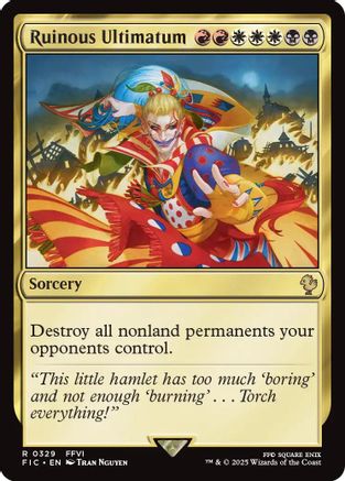 Ruinous Ultimatum  (FIC-329) - [Commander: FINAL FANTASY] - Trinity Hobby