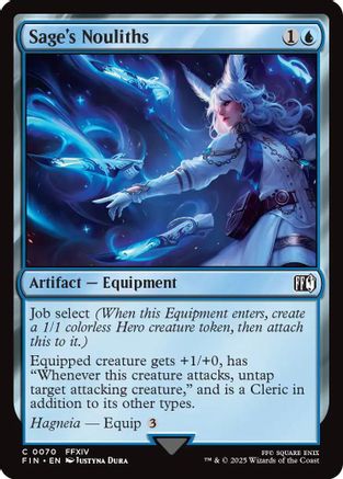 Sage's Nouliths  [Foil]  (FIN-070) - [FINAL FANTASY] - Trinity Hobby