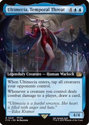 Ultimecia, Temporal Threat  (FIN-441) - [FINAL FANTASY]: (Extended Art) - Trinity Hobby
