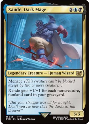 Xande, Dark Mage  (FIN-561) - [FINAL FANTASY] - Trinity Hobby
