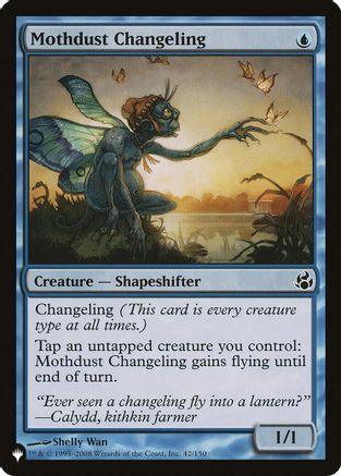 Mothdust Changeling (MOR) (LIST-042) - [The List Reprints] - Trinity Hobby