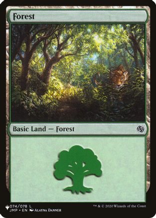 Forest (074) (JMP)  (LIST-074) - [The List Reprints] - Trinity Hobby