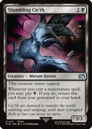 Shambling Cie'th  [Foil]  (FIN-117) - [FINAL FANTASY] - Trinity Hobby