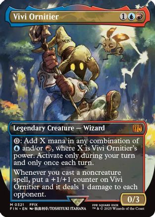 Vivi Ornitier  [Foil]  (FIN-321) - [FINAL FANTASY] (Borderless)