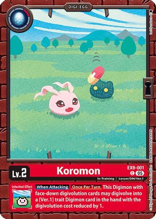 Koromon (EX9-001) - [Versus Monsters] - Trinity Hobby