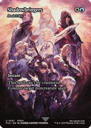 Dovin's Veto  (FCA-051) - [FINAL FANTASY: Through the Ages] / Shadowbringers (Borderless) - Trinity Hobby