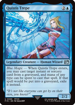 Quistis Trepe  [Foil]  (FIN-066) - [FINAL FANTASY] - Trinity Hobby