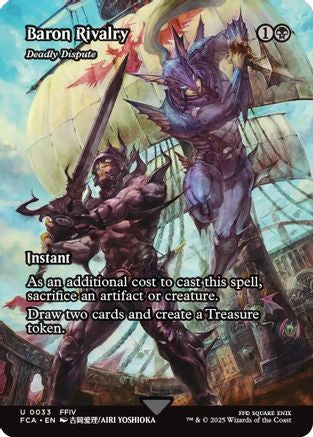 Deadly Dispute  (FCA-033) - [FINAL FANTASY: Through the Ages] / Baron Rivalry (Borderless) - Trinity Hobby