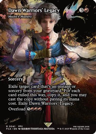 Mizzix's Mastery  [Foil]  (FCA-041) - [FINAL FANTASY: Through the Ages] / Dawn Warriors' Legacy (Borderless) - Trinity Hobby