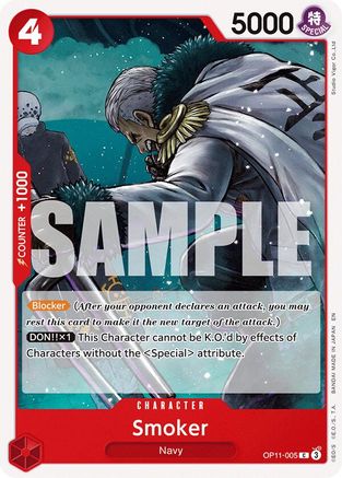 Smoker (OP11-005) - [A Fist of Divine Speed] - Trinity Hobby