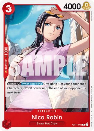 Nico Robin (OP11-009) - [A Fist of Divine Speed] - Trinity Hobby